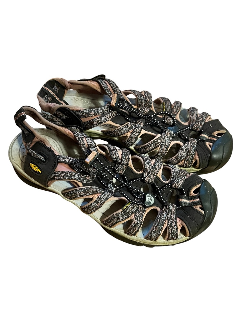 Keen Women’s Whisper Hiking Sandals Gray and Pink Size 11
